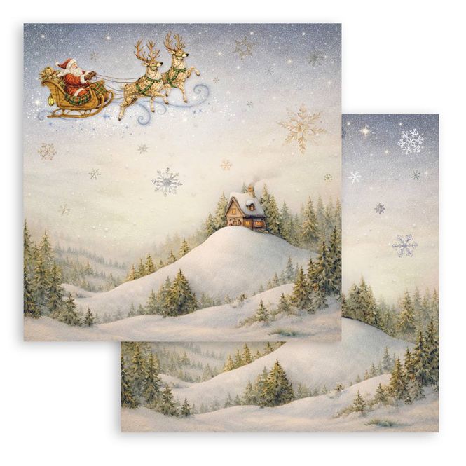 Hovedbilde Stamperia -Silent Night – Santa Claus ...
