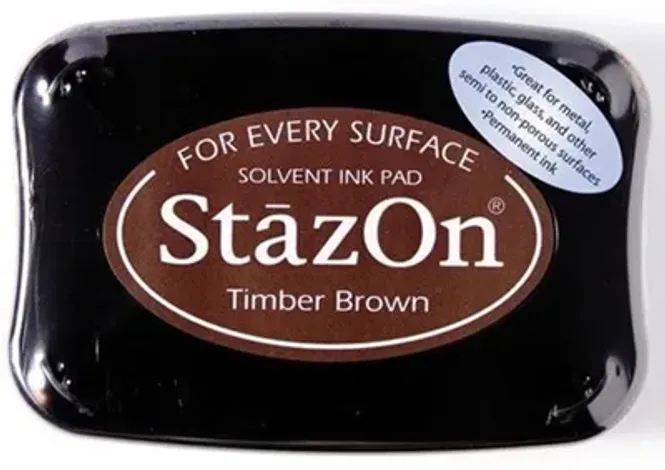 Hovedbilde Stazon- Stempelpute- Timber Bown