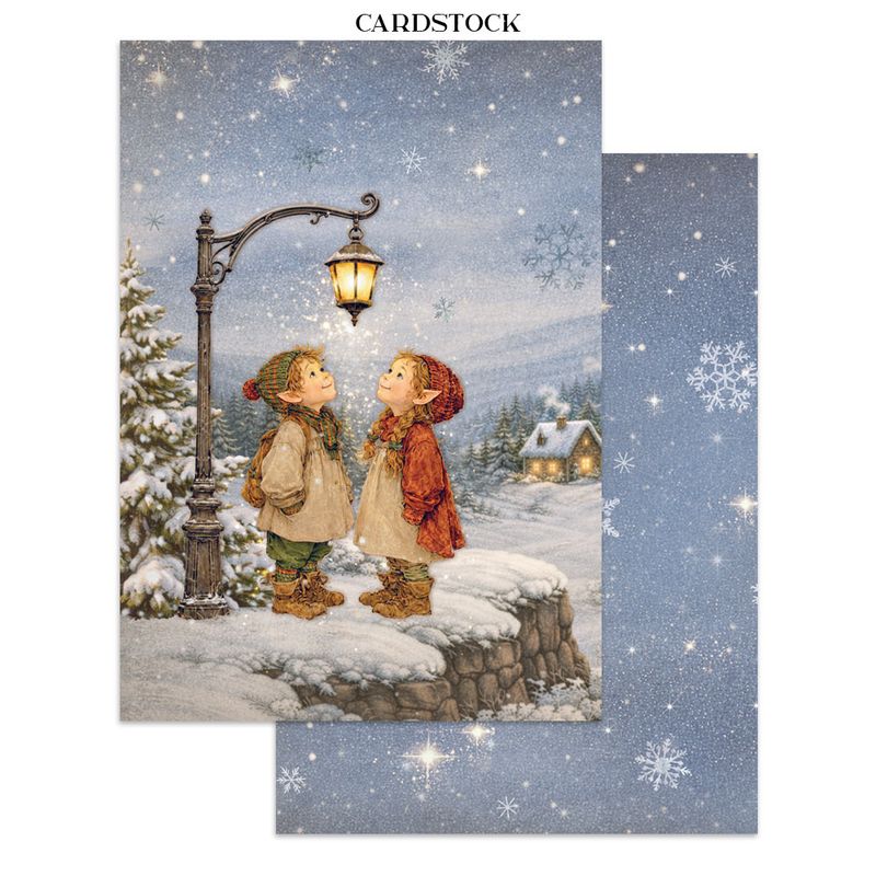 Stamperia - Junk Journal - Silent Night - A4-bok