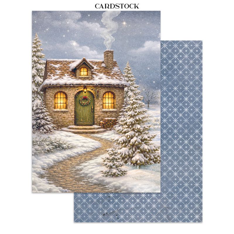 Stamperia - Junk Journal - Silent Night - A4-bok