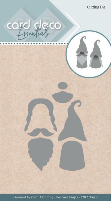 Hovedbilde Card Deco Essentials Dies – Gnome her og ...