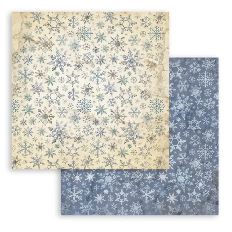 Stamperia - Silent Night - Background Selection Paper Pad - 8 x 8