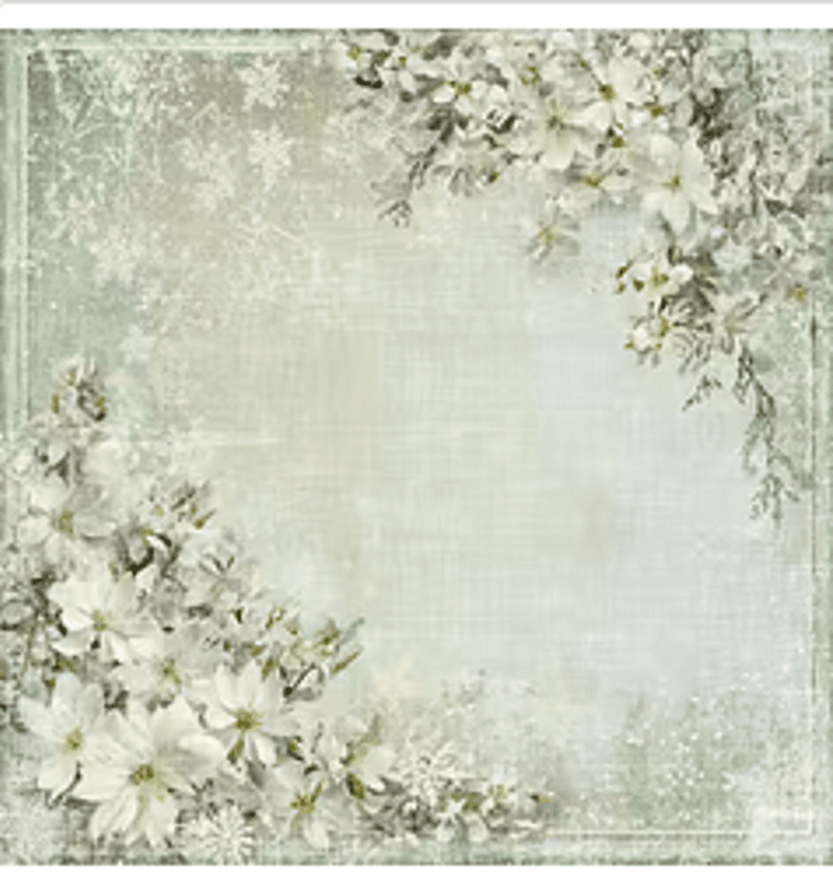 Home For Christmas Collection -Christmas flowers -fra Reprint