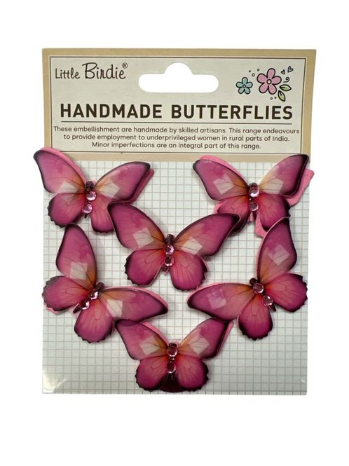 Hovedbilde Little Birdie 3D Klistremerker Graceful Wings ...