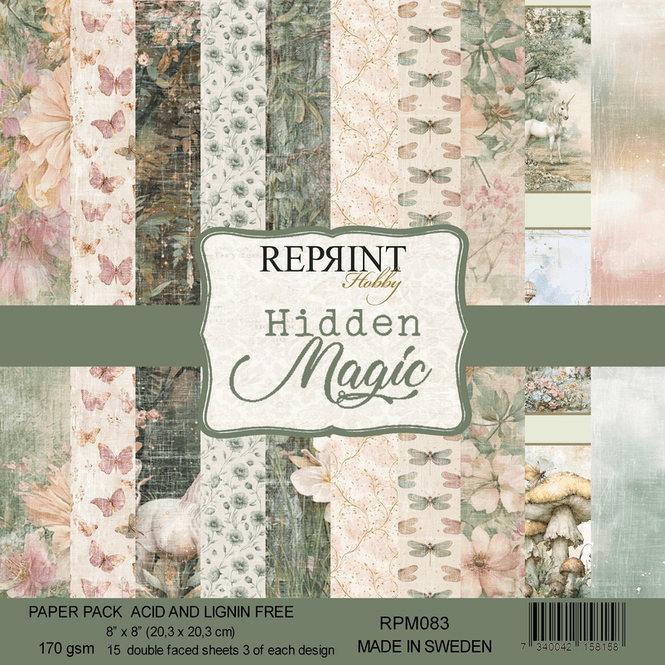Hovedbilde Reprint-Hidden Magic-paper blokk-  Collection bok ...
