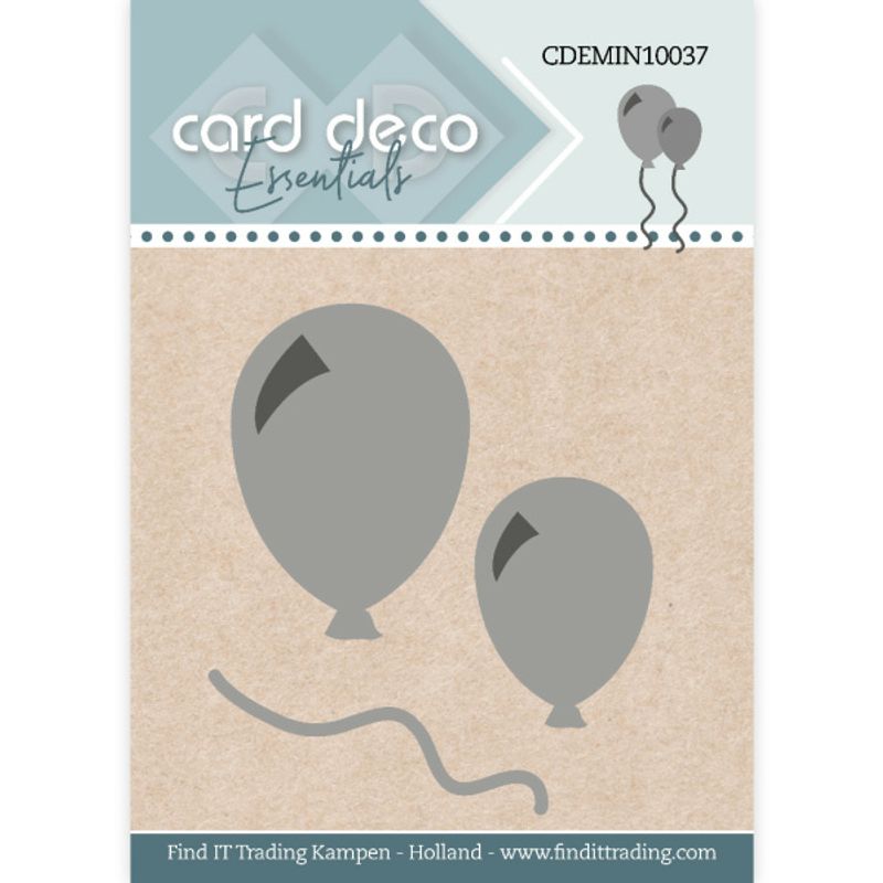 Card Deco Essentials Mini DiesBallon- Ballonger -nr 37