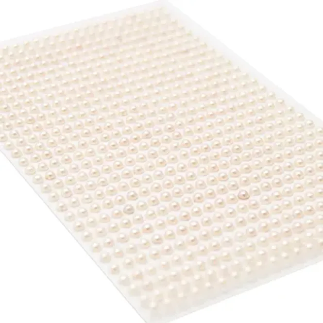 Hovedbilde Kort og Godt- Perle 3mm Rosa -ST109- Stickers