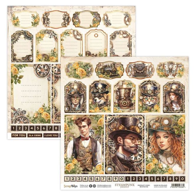 Hovedbilde Scrapboys Steampunk Journey 06