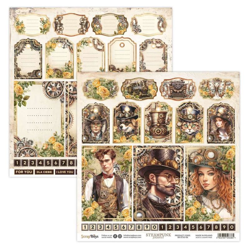Scrapboys Steampunk Journey 06