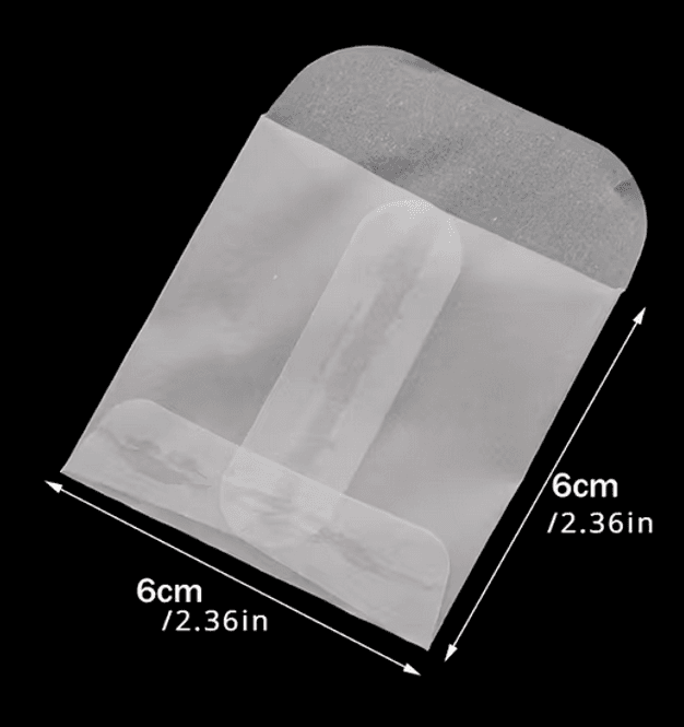 Hovedbilde Konvolutter- Transparang str 6x6 cm-10 stk i ...