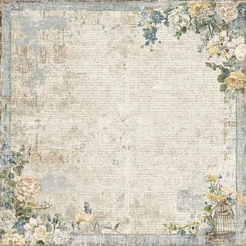 Reprint - Summer Meadow Collection-blokk - 8x8 inch