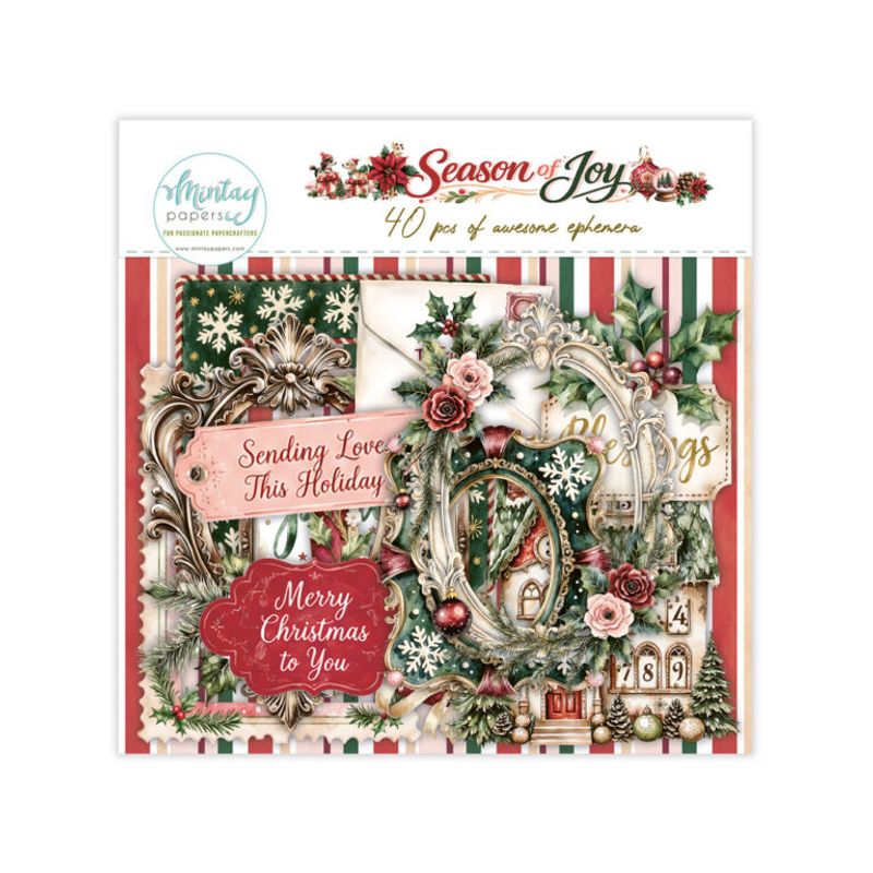 Mintay- Season of Joy Ephemera 33 stk