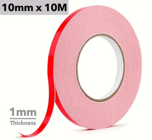Hovedbilde Rull med Foam tape 3mm bred --1 mm tykkelse- 10 ...