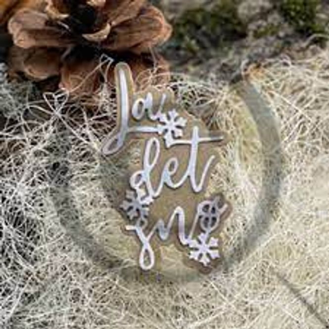 Hovedbilde Papirdesign-La det snø-PD 2100536