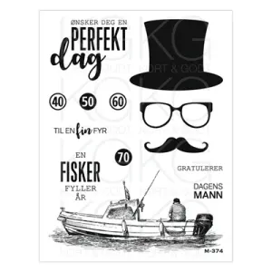 Hovedbilde Mann -Kort og Godt-M374