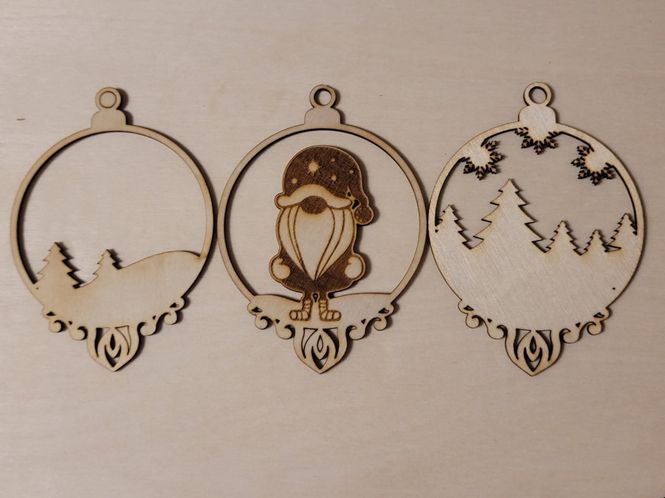 Hovedbilde Julekule- Scrappehuset egen trepynt- TJ04