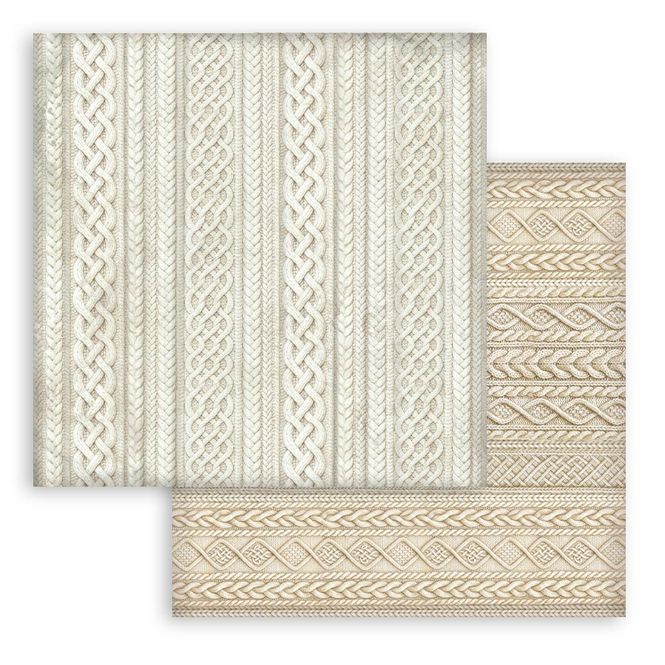 Hovedbilde Stamperia -White Christmas – Knitted ...