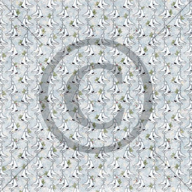 Hovedbilde Papirdesign-Mens vi venter...-Danseskjøyter- ...