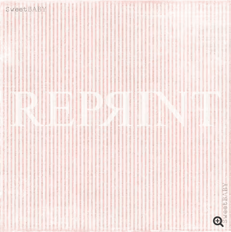 Reprint-Sweet Baby Collection-Pink- Blokk- 6x6 (15,2 x 15,2 cm)