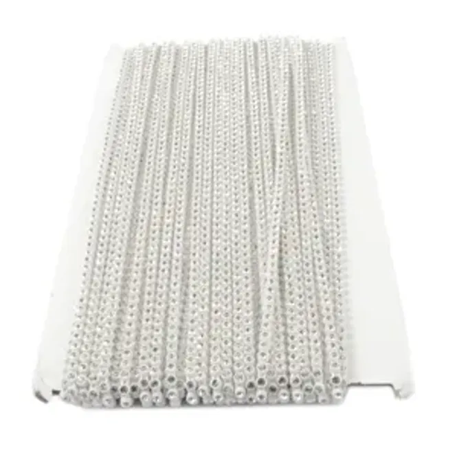 Hovedbilde Kort og Godt - Bånd 3mm Perle Bling 144 selges ...