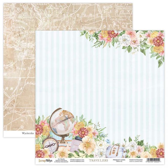 Hovedbilde Travelers 01 fra Scrapboys