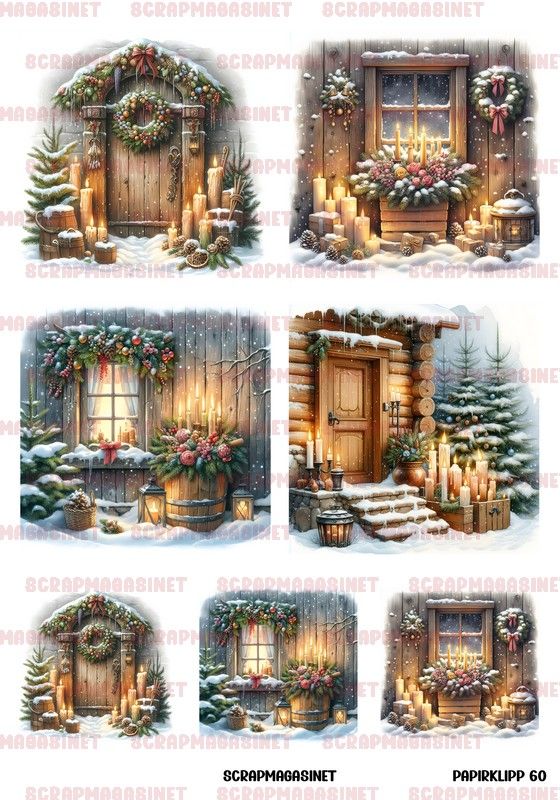 Scrapmagasinet-Papirklipp 60 - Velkommen inn A4