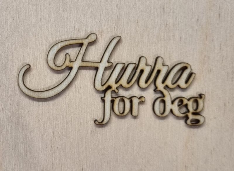 Hurra for deg - Scrappehusets egen Trepynt - T177