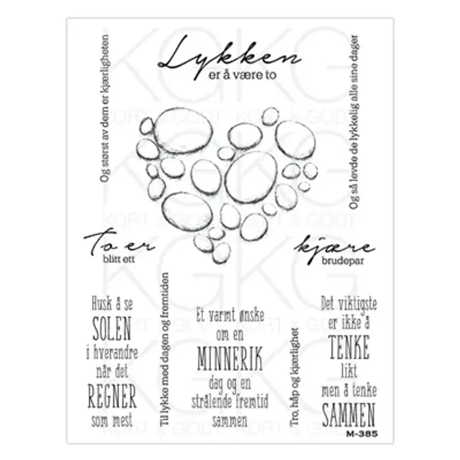 Hovedbilde Lykken-Kort og godt- M385