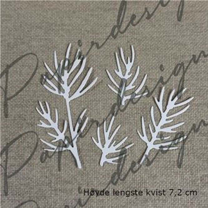 Hovedbilde Papirdesign - Dies - Granbar Små 2-PD1680