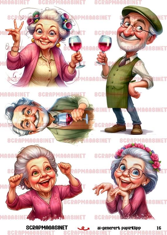 Scrapmagasinet-Papirklipp 16 - Damer og herrer