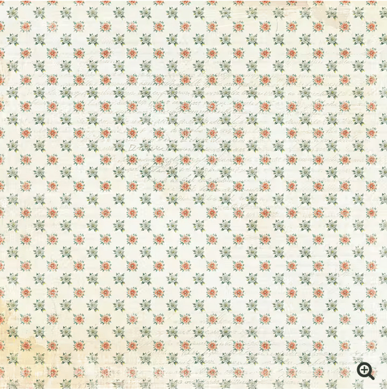 Reprint -Beach- Blokk 12x12 inch-12x12 (30,5 x 30,5 cm)- 