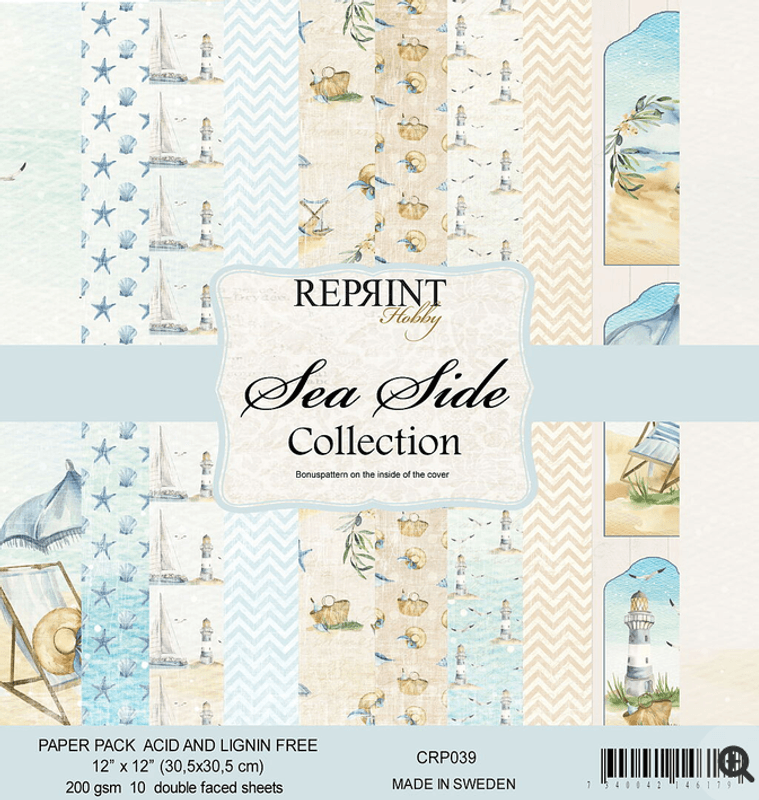 Reprint – Sea Side- 12×12 Blokk 