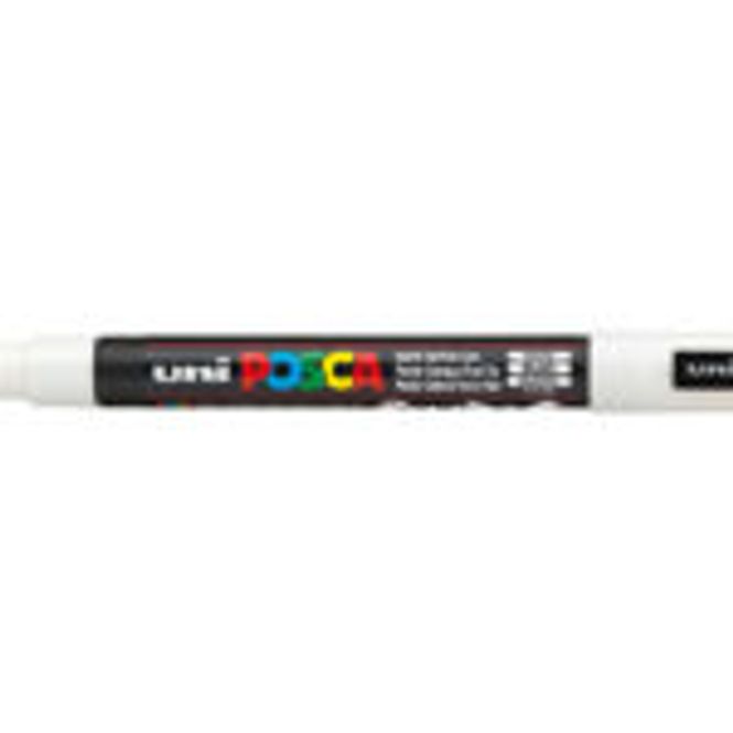 Hovedbilde Uni POSCA PC-3M  Fine 0,9-1,3mm  1 White