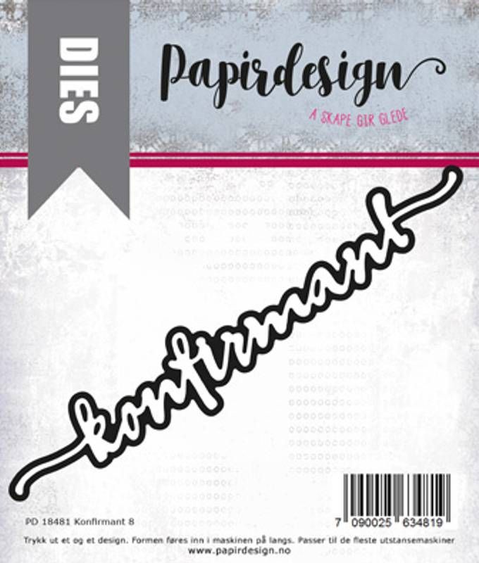 Konfirmant 8 fra papirdesign-PD18481