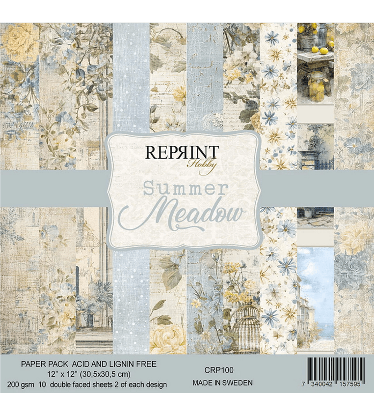 Reprint- Summer Meadow Collection Paperpack - 12x12 inch
