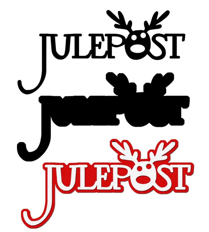 Dies - Julepost  med skygge fra Scrapmagasinet