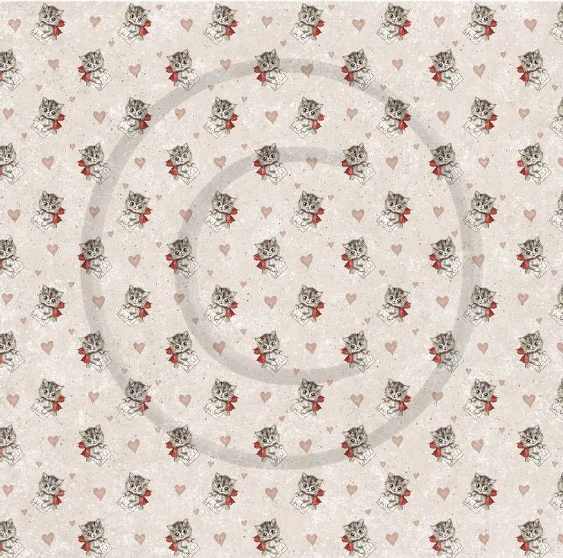 Papirdesign-Hjem til jul-Julepus- PD 18493