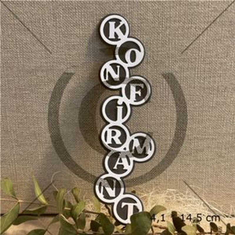 Konfirmant 36- Dies fra papirdesign- PD 1578