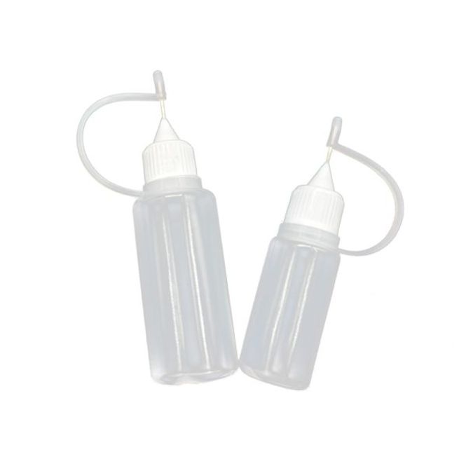 Hovedbilde klemflaske med nål til lim sett med 2 stk – ...