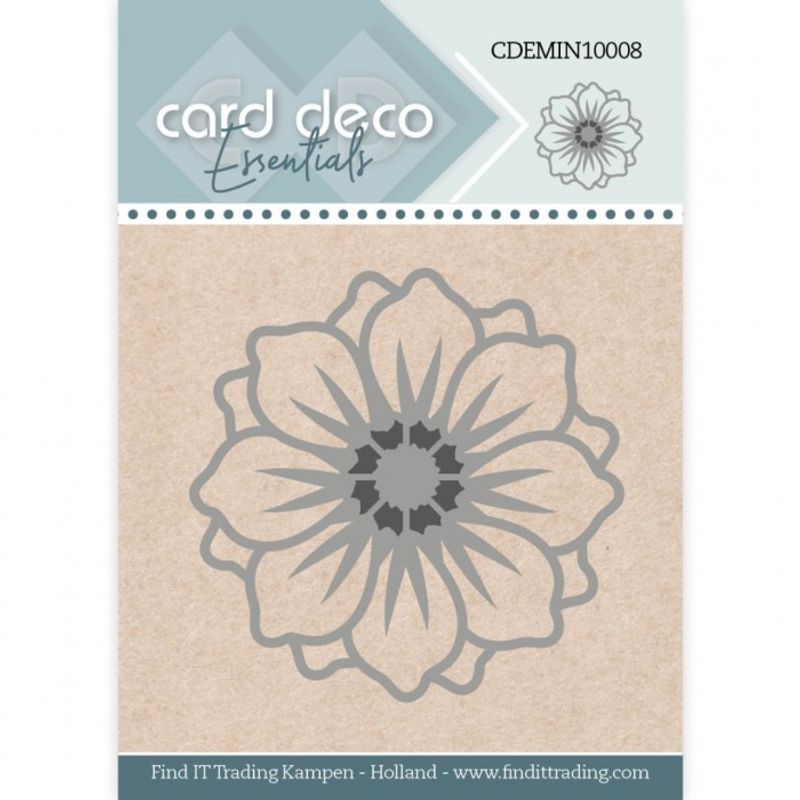 Card Deco Essentials Mini Dies – Blomst-nr 08