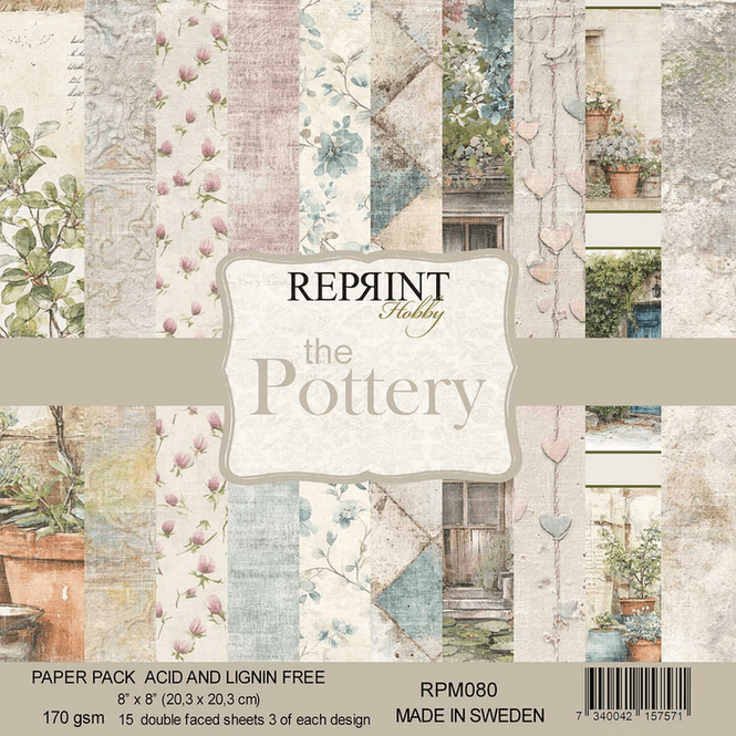 Hovedbilde Reprint - The Pottery  - 6x6- blokk