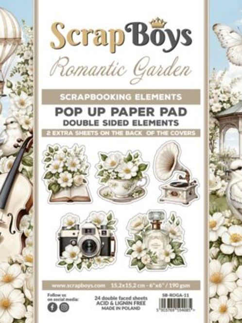 Hovedbilde Romantic Garden blokk pop up