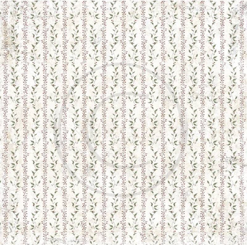 Papirdesign-Julestemning-Kristorn med bær-PD 17352