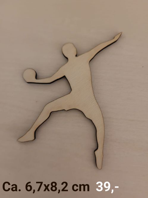 Hovedbilde Håndballspiller mann-Scrappehuset egen trepynt- ...