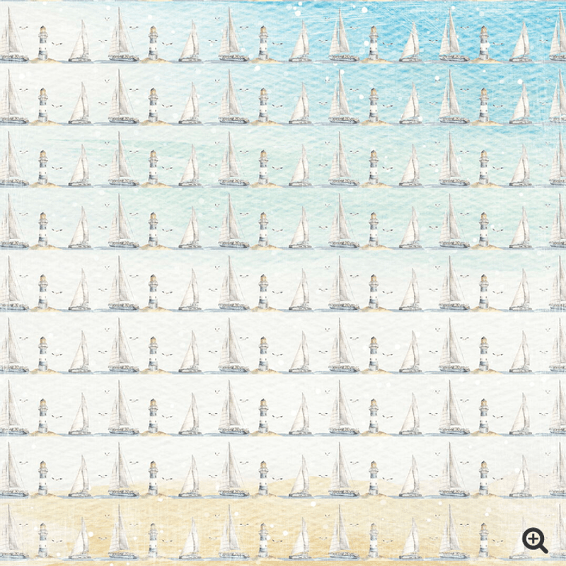 Reprint – Sea Side- 12×12 Blokk 