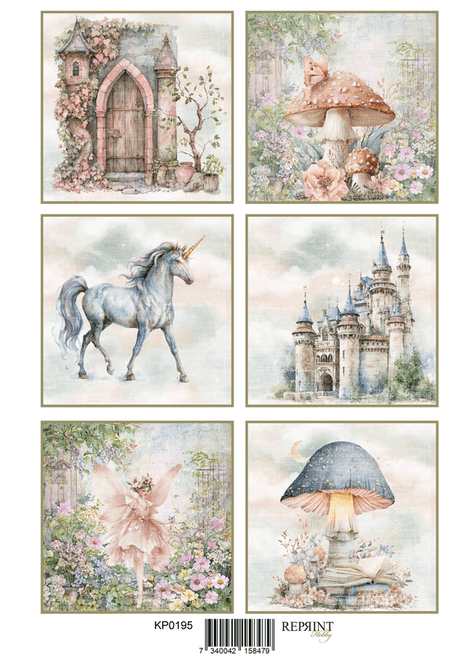 Hovedbilde Reprint -Hidden Magic-Papper Klippark - Tags - ...