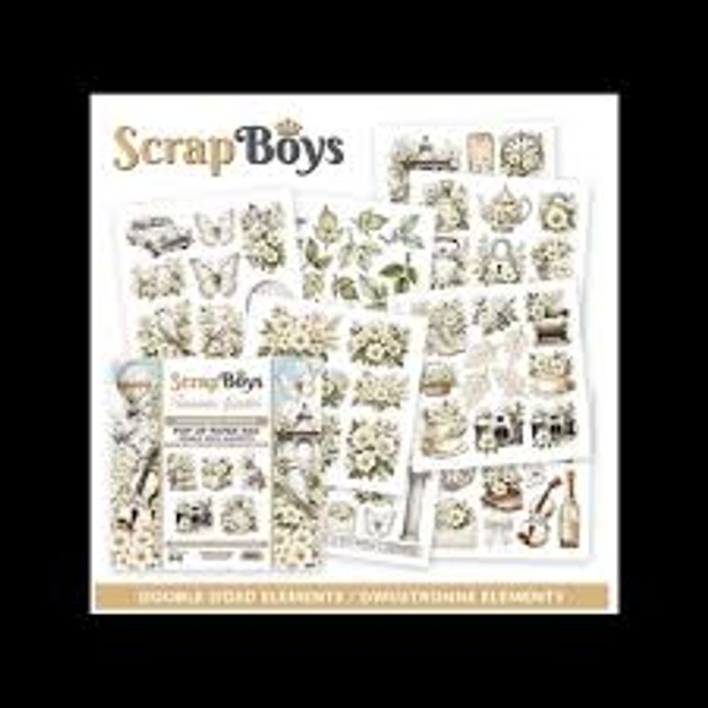 Romantic Garden blokk pop up