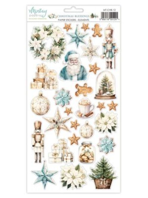 Hovedbilde Christmas Blessings klistremerke